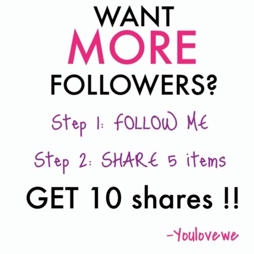 FOLLOW GAME.  LET'S MAKE SOME SALE TODAY